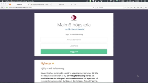 Thumbnail for Översikt itslearning