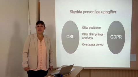 Thumbnail for Dataskyddsförordningen (GDPR)