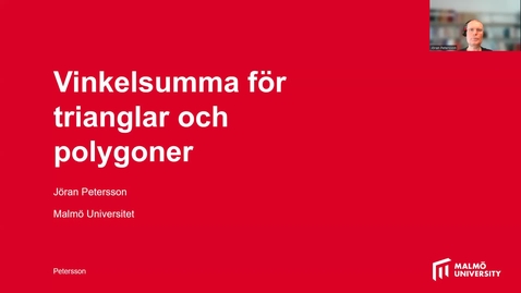 Thumbnail for Vinkelsumma hos polygoner