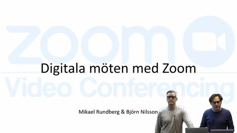 Thumbnail for Zoom Introduktion mars 2020