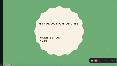 Thumbnail for How to introduce students to online studies