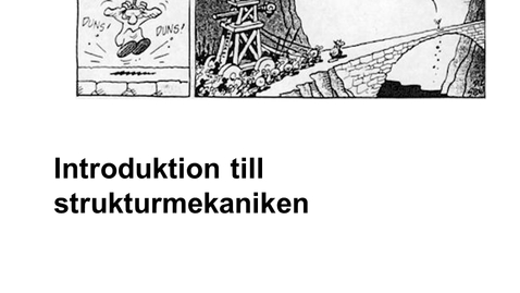 Thumbnail for F1 Intro, krafter, moment och jämvikt
