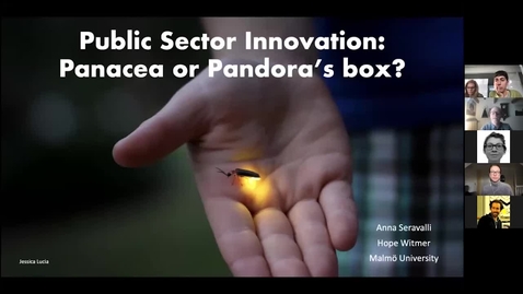 Thumbnail for Public sector innovation: panacea or pandora’s box?