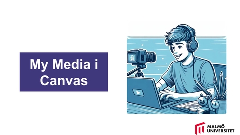 Thumbnail for My Media i Canvas - studentversion