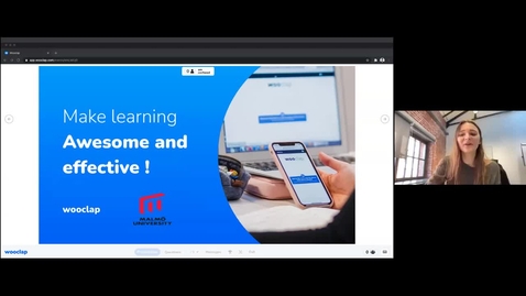 Thumbnail for Wooclap: How to use the response tool