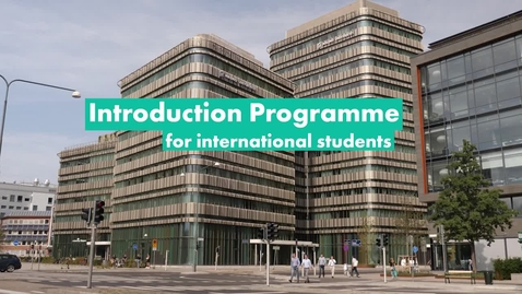 Thumbnail for Introduction programme 2019