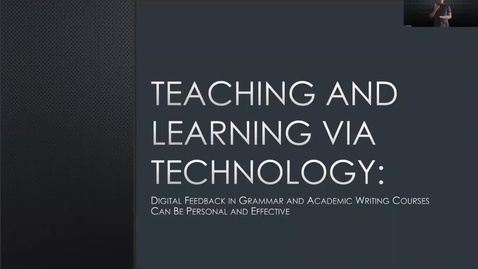 Thumbnail for Teaching and learning via technology: Digital feedback in grammar and academic writing can be personal and effective