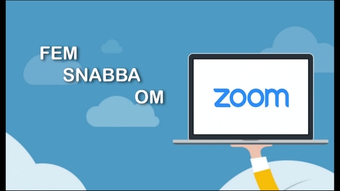 Thumbnail for Fem snabba om Zoom