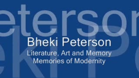 Thumbnail for 2006-11-16 Comdev Durban mom Bheki Peterson