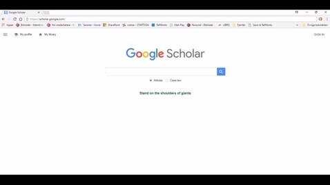 Thumbnail for Google Scholar (English)