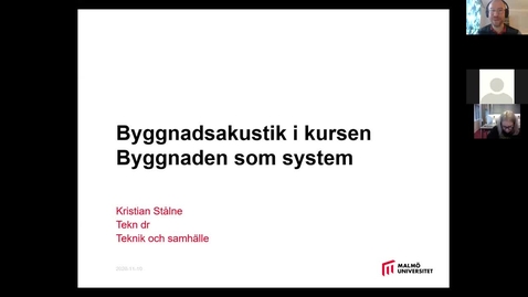 Thumbnail for F1 Byggnadsakustik