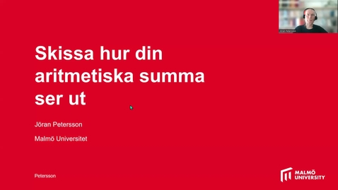 Thumbnail for Handskakningsproblemet och andra aritmetiska summor
