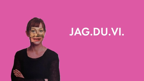 Thumbnail for Väggprojicering från utställningen JAG.DU.VI.