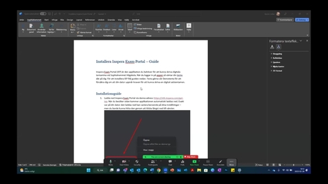 Thumbnail for Studentguide Inspera IEP