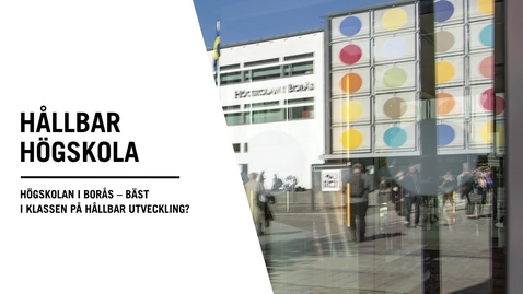 Thumbnail for Hållbar högskola