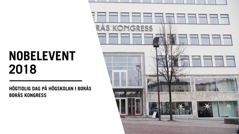 Thumbnail for Nobelevent 2018