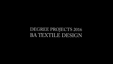 Thumbnail for Edith Carlefalk &amp; Ida Linde - Textile In(fusion)