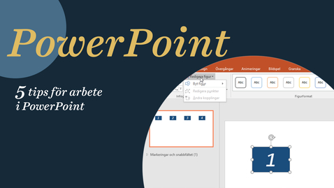 Thumbnail for 5 tips i PowerPoint