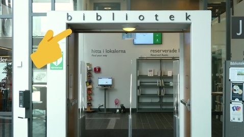 Thumbnail for Introduktion till högskolebiblioteket