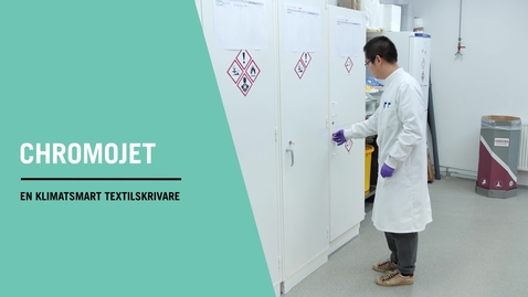 Thumbnail for Chromojet. En klimatsmart textilskrivare