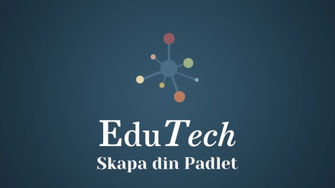 Thumbnail for Skapa en Padlet