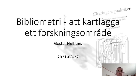Thumbnail for Nelhans, Bibliometri