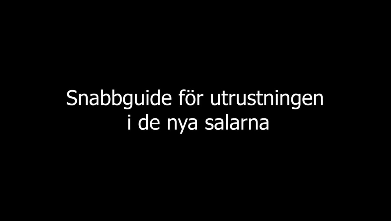 Snabbguide till salar