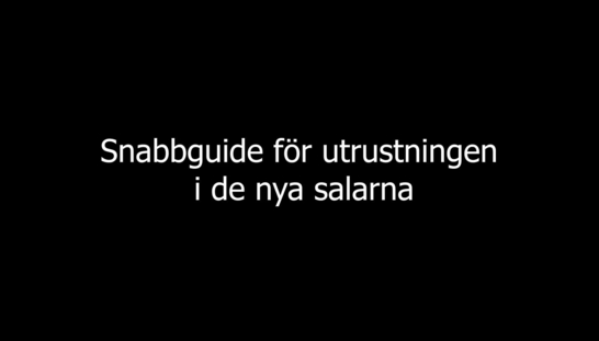Snabbguide till salar