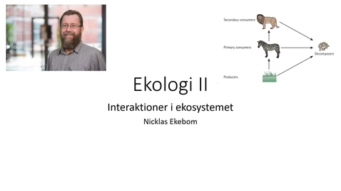 Thumbnail for Ekologi II