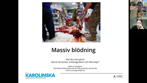 Thumbnail for Massiv blödning
