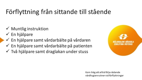 Thumbnail for Från sittande till stående