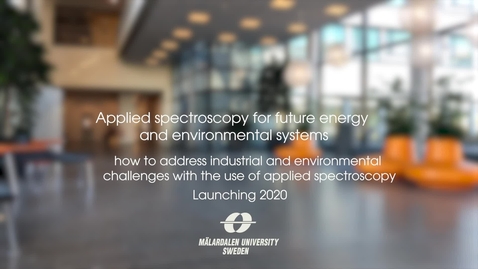 Thumbnail for Applied Spectroscopy for Future Energy and Environmental Systems