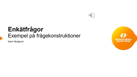 Thumbnail for Enkätfrågor exempel