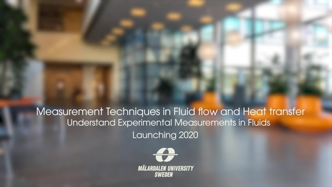 Thumbnail for Measurement Techniques in Fluid flow and Heat transfer