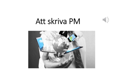 Thumbnail for Att skriva PM AE