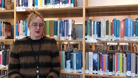 Thumbnail for Universitetsbibliotekets integrerade undervisning