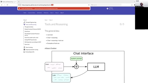 Thumbnail for NAISS LLM Workshop Nov 2025 part 3.2 Tools and Reasoning