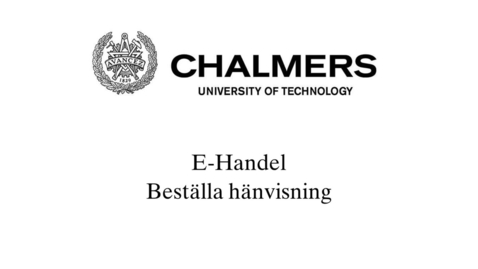 Thumbnail for Beställa hänvisning - Order Approval / Authorization reference
