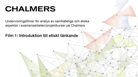 Thumbnail for Ethics for engineers Swe 1