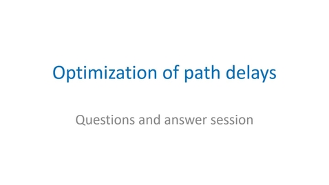 Thumbnail for Lecture 5 CMOS path effort - Q-and-A-session