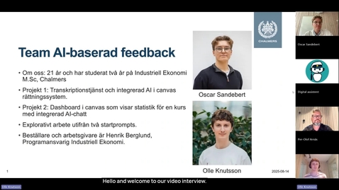 Thumbnail for Team AI-based feedback - Canvas Summarizer