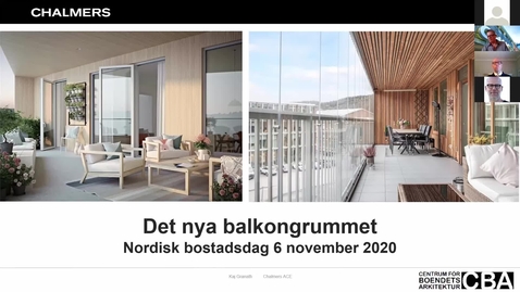 Thumbnail for Kaj Granath: Det nya balkongrummet