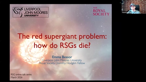Thumbnail for AllThingsRSG - Emma Beasor:The RSG problem