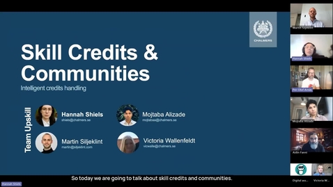Thumbnail for Team Upskill - Skill credits &amp; Communities