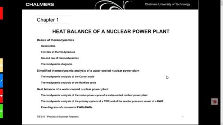 Miniatyr för kanal TIF210 Physics of nuclear reactors