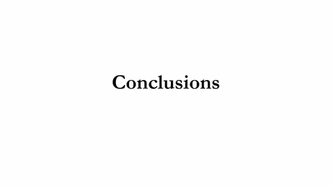 Thumbnail for 6 Conclusions.mp4