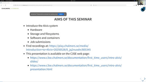 Thumbnail for Introduction to Alvis 20251203