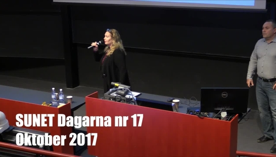 SUNET dagar Hösten 2017 1045-1200