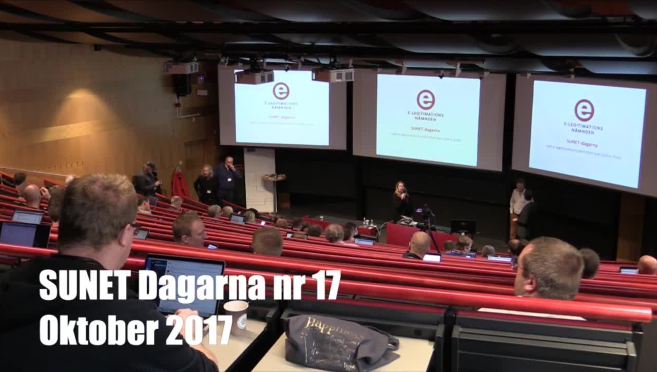 SUNET dagar Hösten 2017 1300-1330
