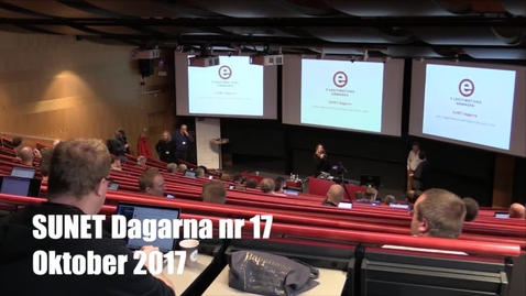 Thumbnail for SUNET dagar Hösten 2017 1300-1330